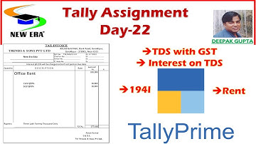 Tally Prime Assignment Day 22 by Deepak Gupta