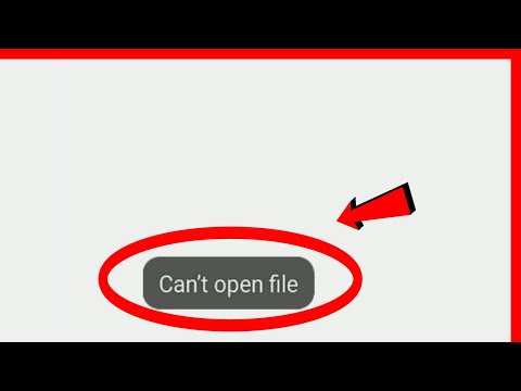 #1 Can't Open File | Can't open xapk File Problem || Android Download Problem Mới Nhất