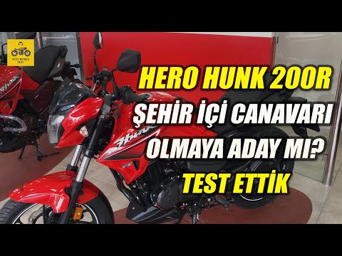 Hero Hunk 200 R Sürüş Testi I 2020 İlk Test