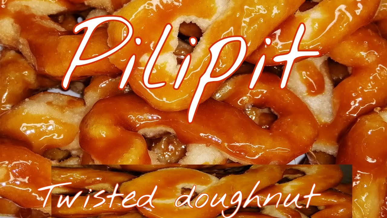 Homemade twisted sweet fried glutinous rice flour recipe Pilipit na