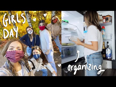 making friends & CANADIAN PERKS!??! + grocery haul & organization!