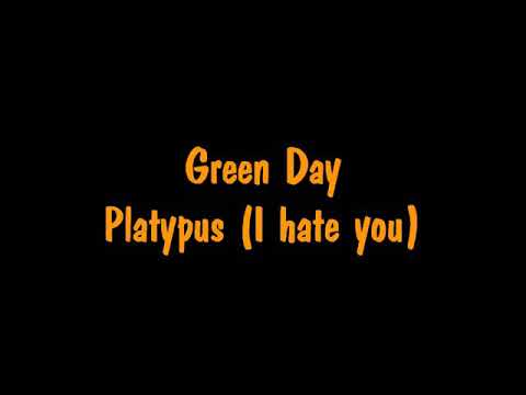 green day platypus lyrics