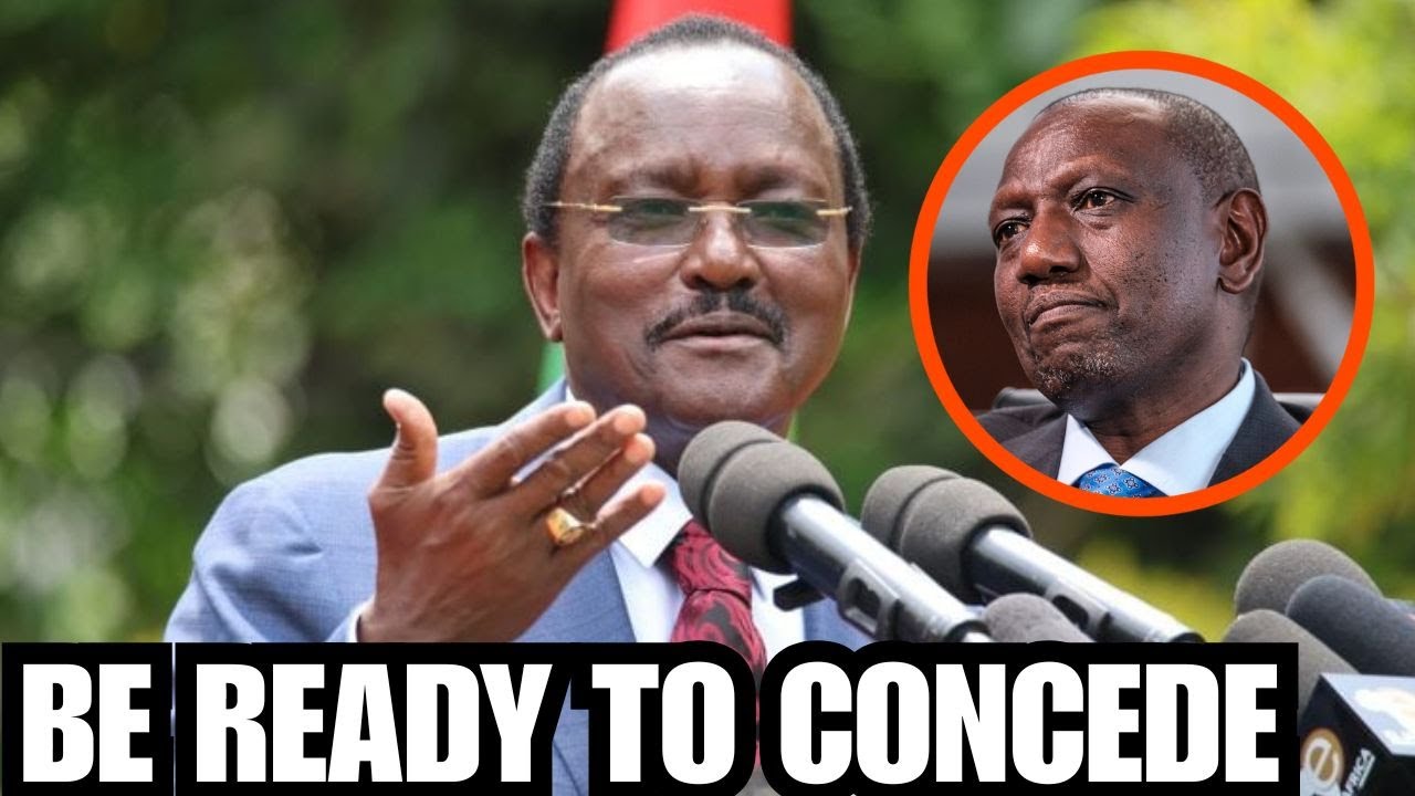 'Like Chakwera of Malawi, we will make you one term!' Kalonzo delivers bad news to Ruto!!
