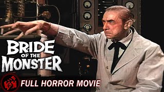 Horror Film Bride Of The Monster - Full Movie Ed Wood Bela Lugosi Classic