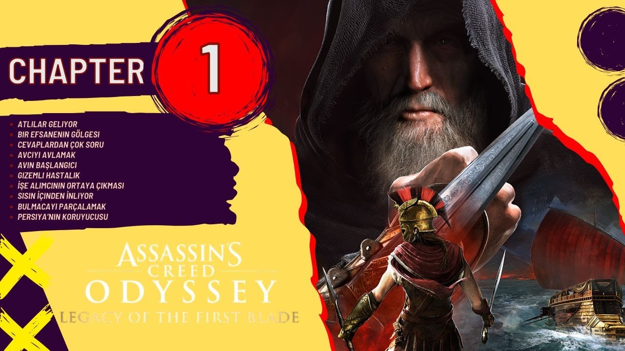 Assassin’s Creed Odyssey Türkçe  Legacy of the First Blade – Chapter 1  Bölüm 1 İlk Bıçağın Gölgesi