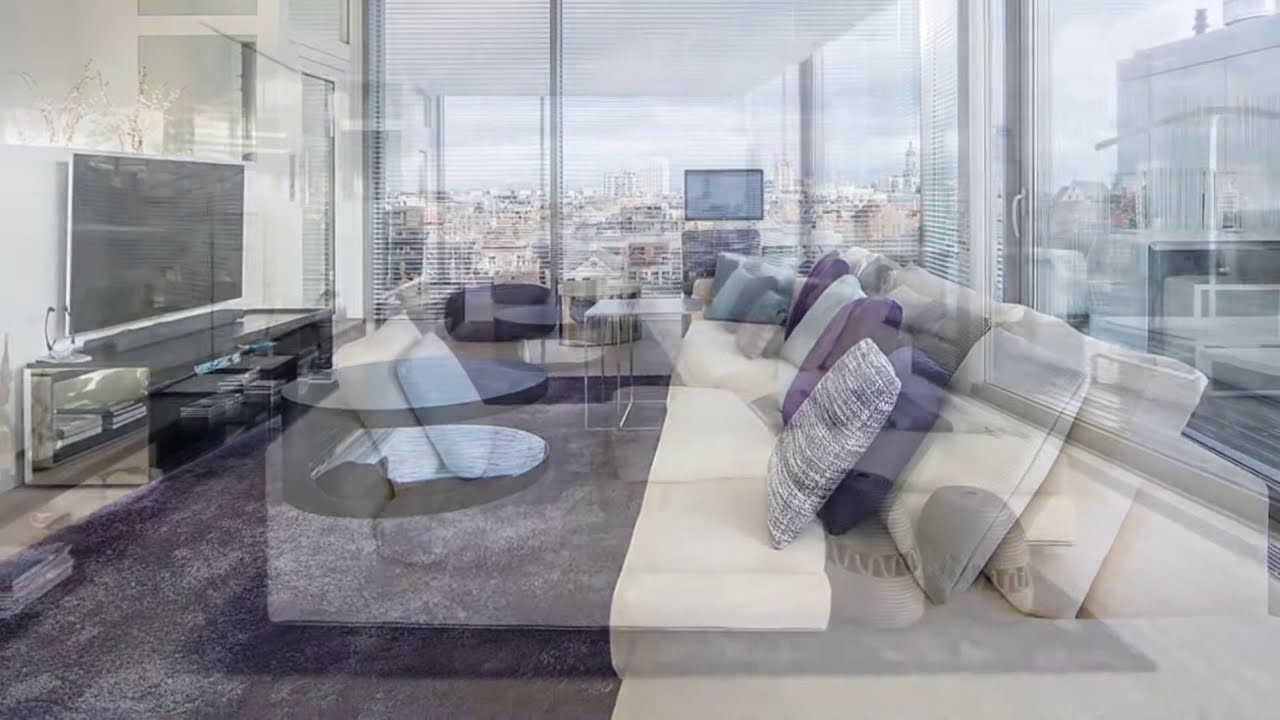 This contemporary apartment located Home 1051 in Antwerp, Belgium, was