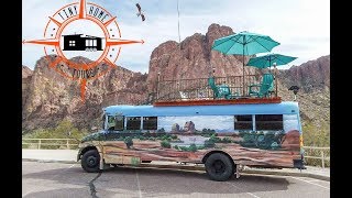 The Ultimate DIY Adventure Bus Tiny House ~ Built With Materials From Craigslist