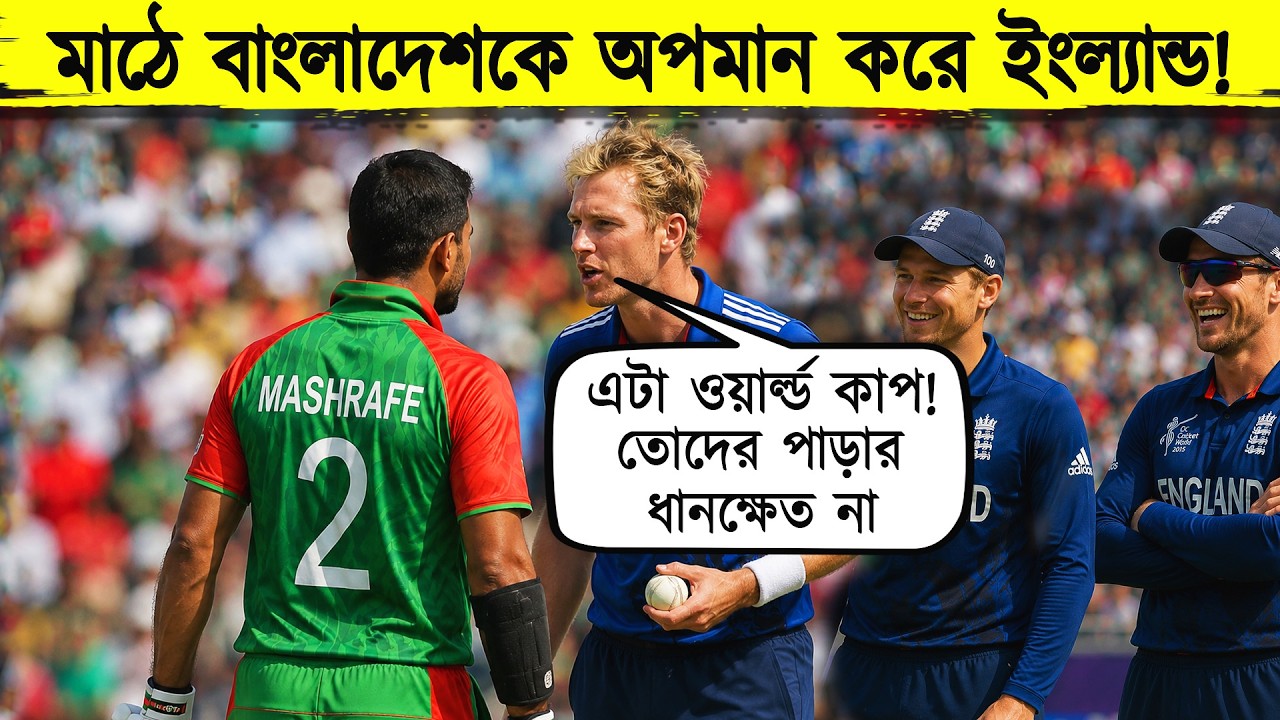 সেদিন ইংল্যান্ডকে উচিত শিক্ষা দিয়েছিল বাংলাদেশ | BAN vs ENG 2015 WC Thriller Match Story Bangla