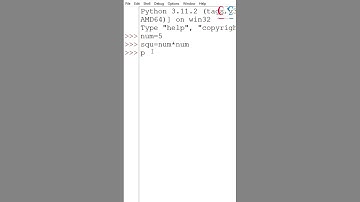 Calculate the squire of an integer  | Python Program | #shorts | हिंदी में | By CSC IT Class Garkha