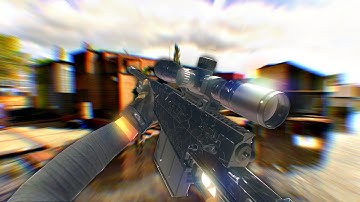 Most AGGRESSIVE max sensitivity CONTROLLER sniper in MW2 SnD