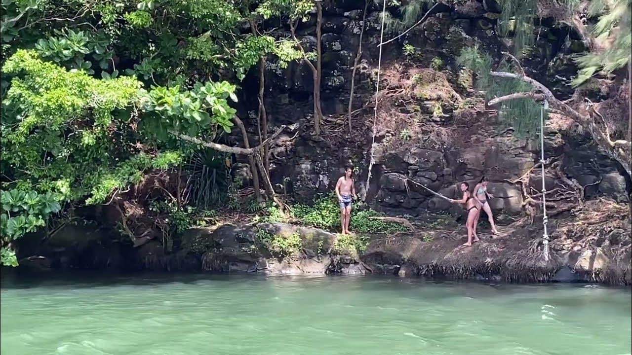 Rad Rope Swing in Kauai YouTube