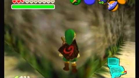 Setup for Seam Walk in Hyrule Castle