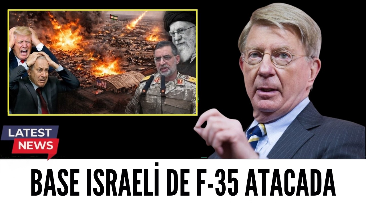 Base israelí de F-35 atacada: misiles iraníes golpean Nevatim y causan grandes pérdidas