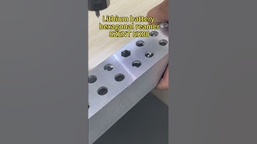 Szent lithium battery hexagonal reamer, round hole reaming hexagonal hole