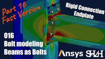 Rigid Connection, Beams Utilized As Bolts (Fast Version)