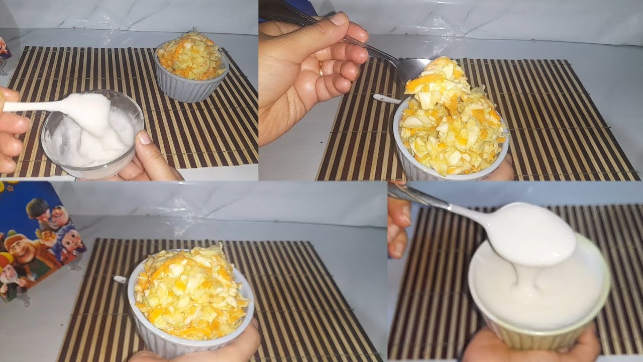 طريقة عمل‼️ المايونيز الصيامي والكول سلو💯 بجد طعم وهم👌 #رمضان٢٠٢٤ #الصوم_الكبير