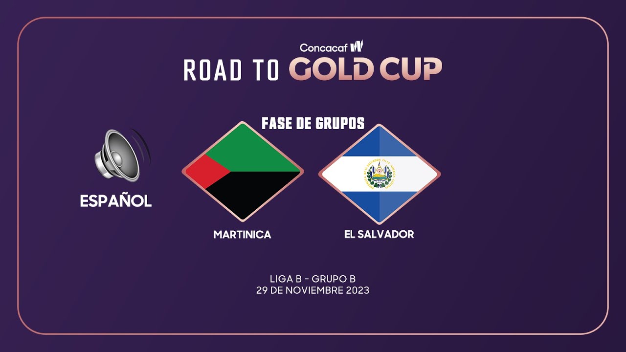 Martinica vs El Salvador | Clasificatoria Copa Oro Concacaf W 2024