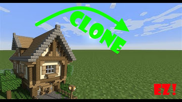 How To Use The CLONE Command In Minecraft Bedrock 1.20 (MCPE, Xbox, PS4, PS5, Nintendo, Windows)