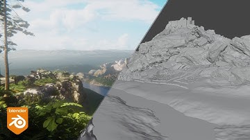 How I created this Medieval Landscape CGI Environment in Blender in 3 months | Blender 3D