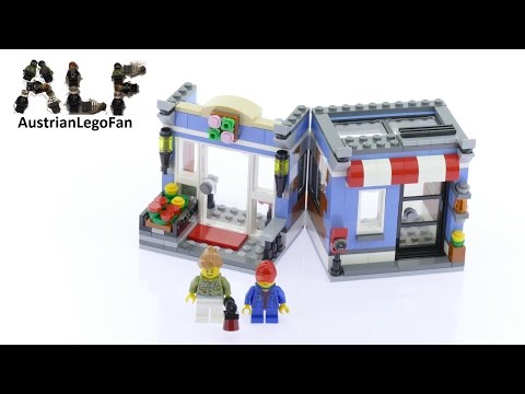 Lego Creator 31050 Flower Shop Model 2of3 - Lego Speed Build Review