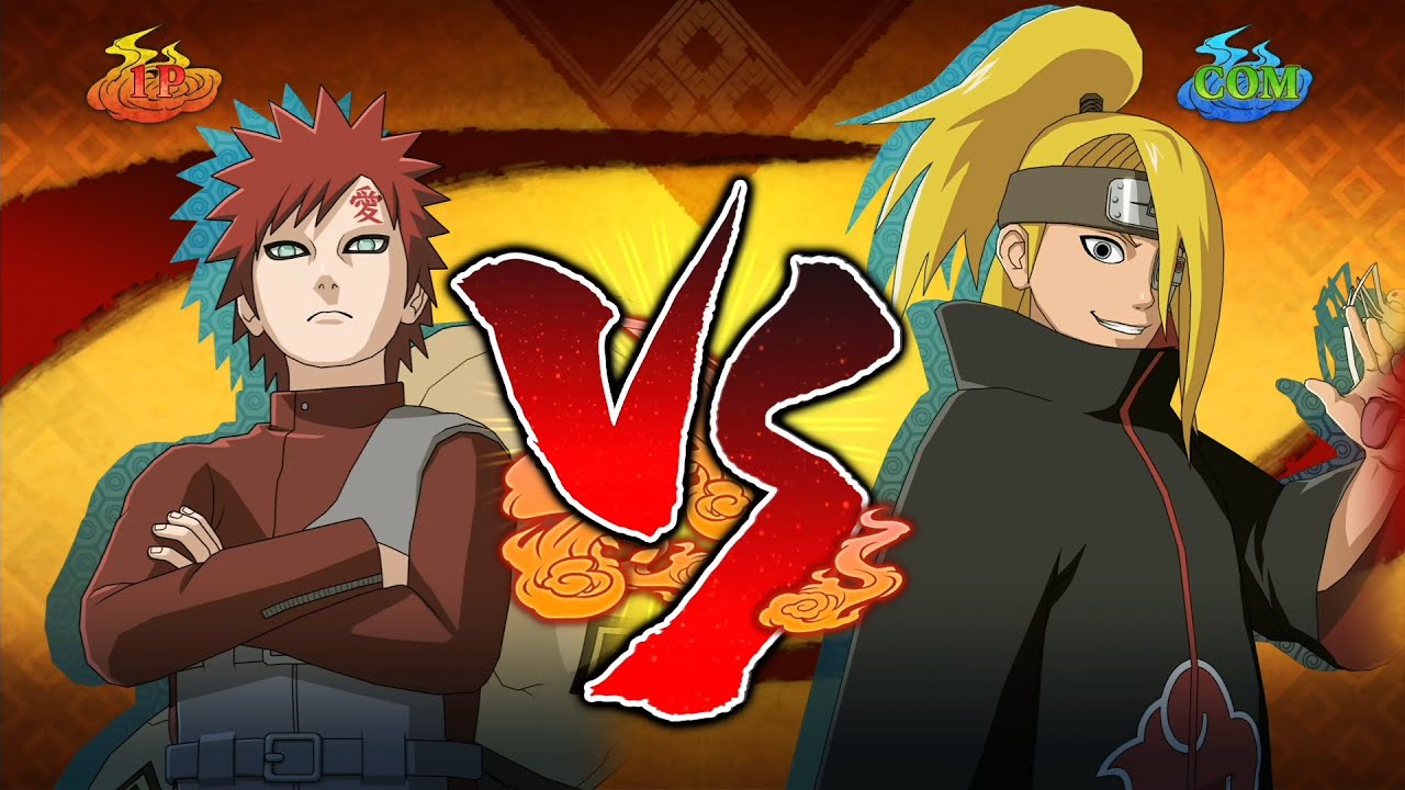 NARUTO ナルティメットストーム2】我愛羅VSデイダラ ボスバトル (No