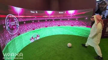 Curved Interactive LED Screen 14X2 meters / by VRAXA