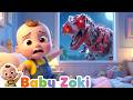 Dinosaur at the Window 🦖 | Don’t Be Scared! | Kids Learning Song