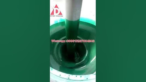 Working video  of paint Mixing machine