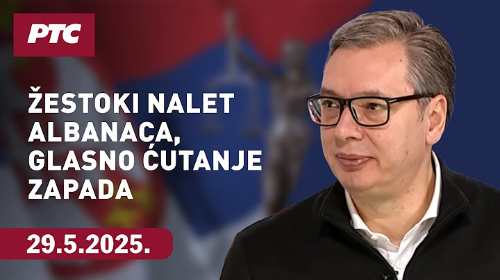 Vučić za RTS: Žestoki nalet Albanaca, glasno ćutanje Zapada