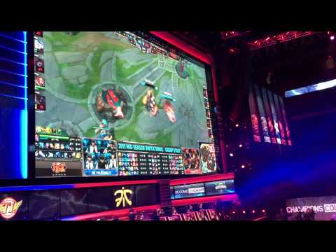 Crowd goes nuts