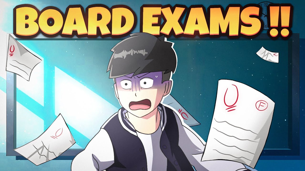 BOARD EXAMS ft. @RGBucketList  | Hindi Animation