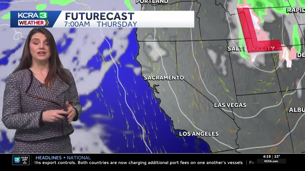 Impact Day: Rain and snow continue in Northern California - YouTube