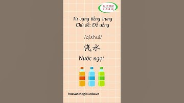 Từ Vựng Tiếng Trung | Đồ Uống | HVTG