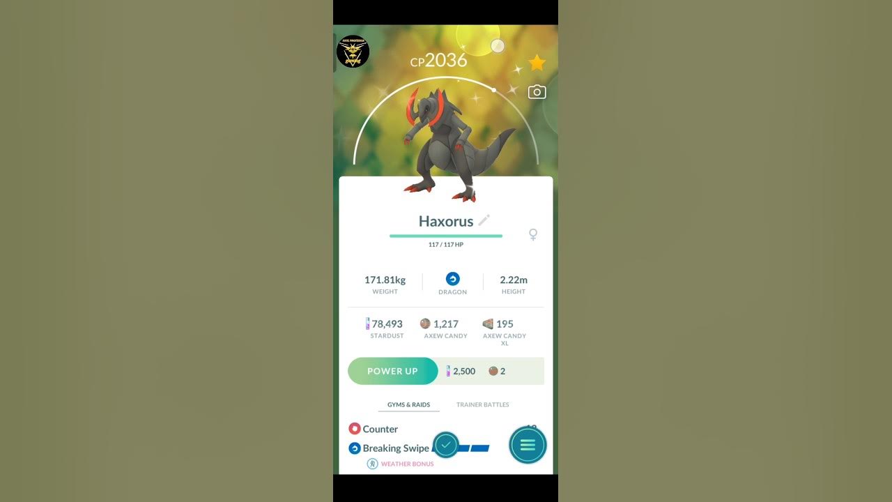 Axew shiny Pokemon Evolve in Pokemon go shots axew shiny evolve