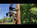 Pole climbing gear and techniques