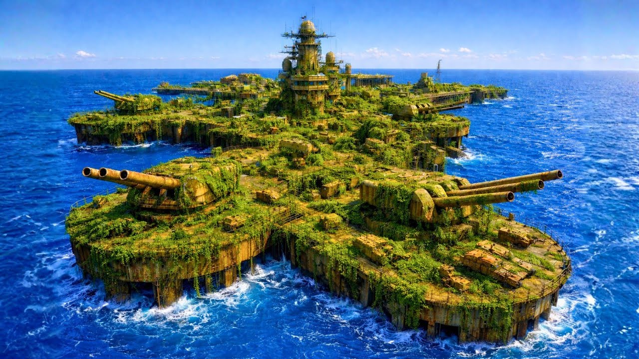 I Turned an Abandoned Sea Military Base into a Modern Museum (ASMR)