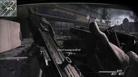 Call of Duty Modern Warfare 3 | Special Ops | Invisible threat