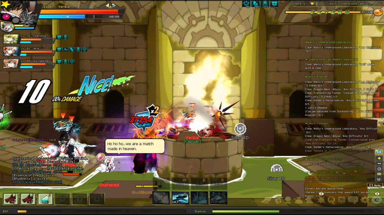 [Elsword NA] Secret Dungeons Revamp - Wally's Underground Laboratory ...