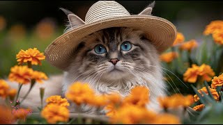 MUSIC FOR CAT - Relaxing Music for Cats Peaceful Piano Music with Cat Purring Sounds by ChiliPaws Pets 1,008 views 1 month ago 10 hours