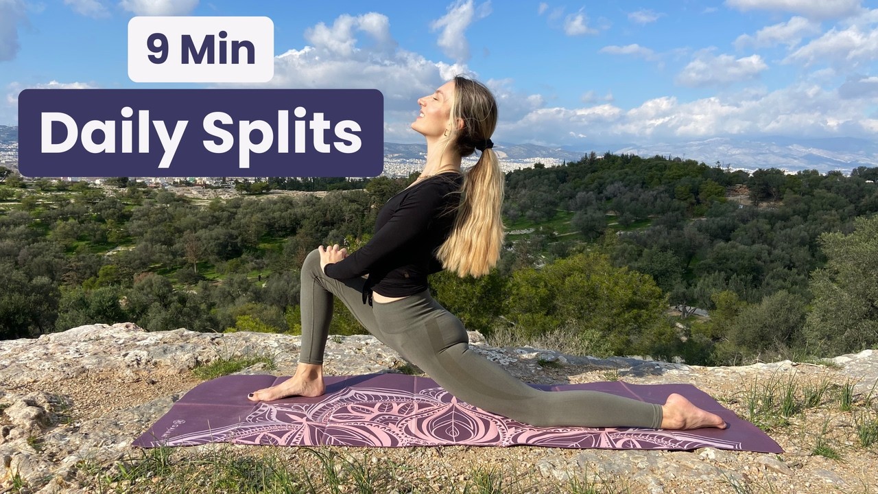 Daily Split Daily Splits Routine (9 Minutes) - YouTube