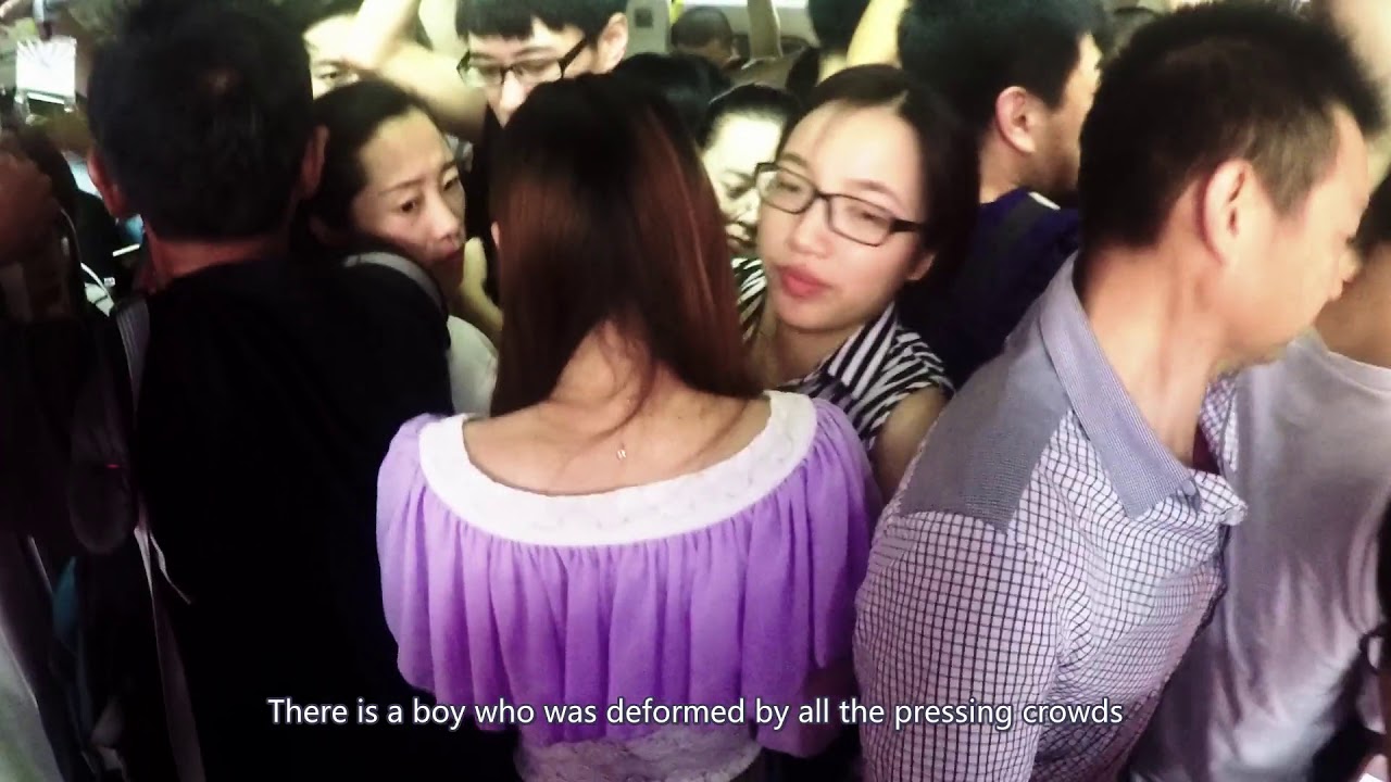 北京地铁早高峰随想 / Contemplations during morning rush hour in Beijing subway