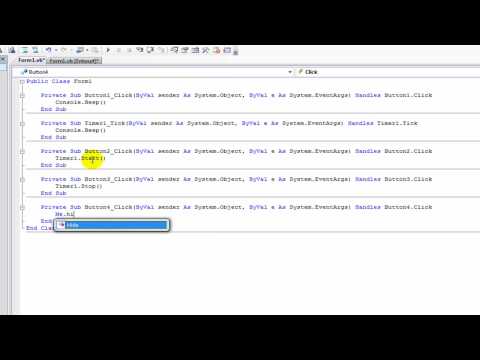 HD Tutorial - Visual Basic Nerviger Pieper