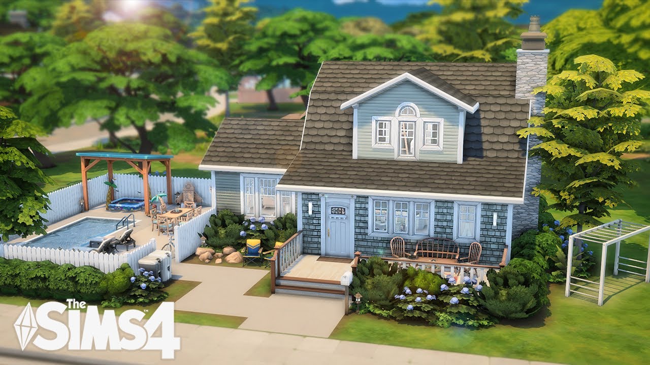 Generations Cottage 🌳🕊️ | No CC | Sims 4 Speed Build - YouTube