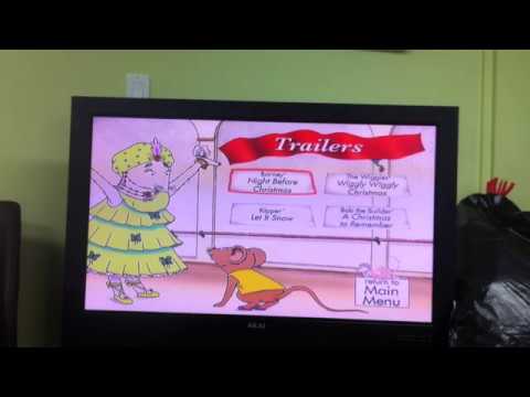 Angelina Ballerina The Show Must Go On Christmas In Mouseland 2003 Dvd Menu Walkthrough