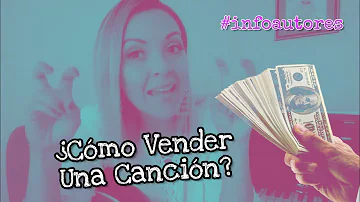 ¿Puedo vender mi canción?