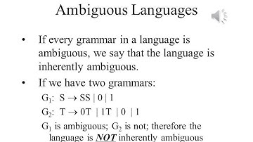 Principles of Programming Languages Lecture 3 Part 4