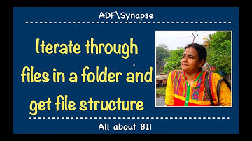 Azure Data Factory - Iterate through files in folder and get file structure