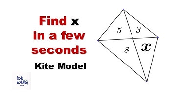 Find x in a Few Seconds | Kite Model | Butterfly Theorem