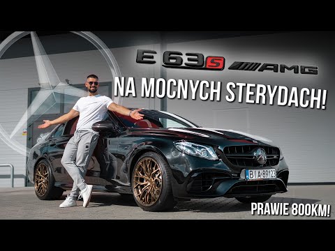 MOCARNY Mercedes E63S AMG - Po kuracji STERYDOWEJ - Prawie 800KM w Rodzinnej Limuzynie!!
