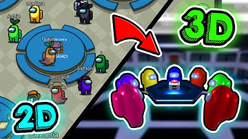 I MADE AMONG US 3D! (Part 2)